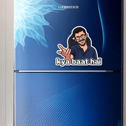 GIFTODAY Blue & White Printed Decorative Magnets image 5