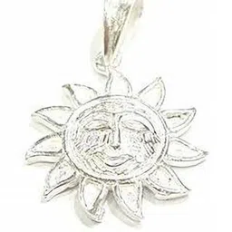 RAVIOUR LIFESTYLE Silver-Plated Sun Pendants-picture-46