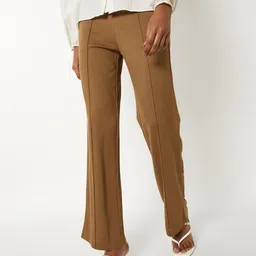 max Women Mid-Rise Bootcut Fit Trousers-image-93