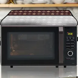 The Furnishing Tree Brown PVC Microwave Oven Cover image 4
