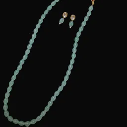 Knigght Angel Jewels Stone Studded & Beaded Jewellery Set-picture-17