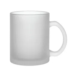 SUBLIKRAFT White & Black Printed Glass Glossy Mugs Set of Cups and Mugs image 3