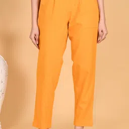 SKYTICK Women Relaxed Mid-Rise Regular Fit Cotton Trousers-image-29