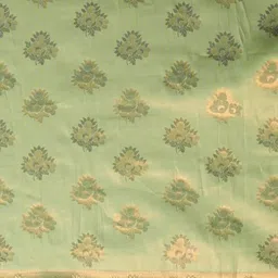 HERE&NOW Woven Design Zari Silk Blend Banarasi Saree image 2
