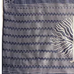 Panzora Ethnic Motifs Silk Blend Handloom Saree image 4