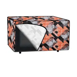 The Furnishing Tree PVC Waterproof Microwave Oven Cover Compatible for Panasonic 23L NN-CT353BFDG C image 2
