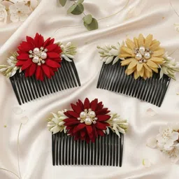 AccessHer Women Set of 3 Comb Pin-picture-18