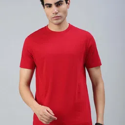 Classic Polo Round Neck Short Sleeves Slim Fit T-shirt-picture-29