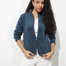 The Roadster Life Co. Mock Collar Textured Tailored Jacket image 5