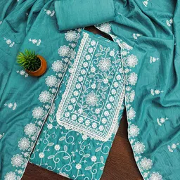 KALINI Embroidered Unstitched Dress Material-image-62