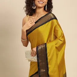 yourwish Woven Design Zari Silk Cotton Kanjeevaram Saree-picture-26