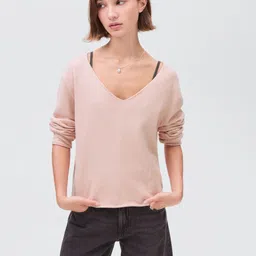MANGO V-Neck Pullover-picture-8