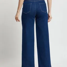 BAESD Women Straight Fit High-Rise Stretchable Jeans image 2