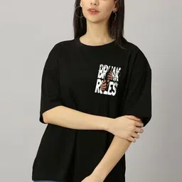 Kushi Flyer Women Printed Pockets T-shirt-picture-28