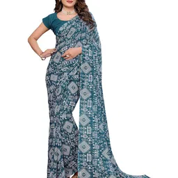 Moda Rapido Printed Saree With Unstitched Blouse Piece-picture-13