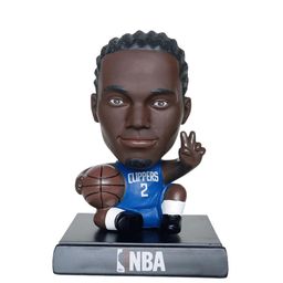 AUGEN Blue NBA Leonard Figure Bobblehead Showpiece-picture-31