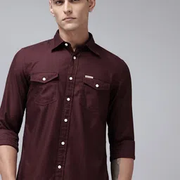 U.S. Polo Assn. Denim Co. Pure Cotton Casual Shirt-picture-21