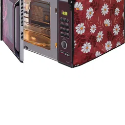 Wings Star Red Floral Printed Microwave Oven Covers-picture-24