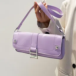 LULU & SKY PU Structured Handheld Bag-picture-16