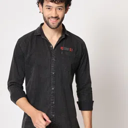 DOUBLE ONE Men Standard Casual Shirt-picture-23