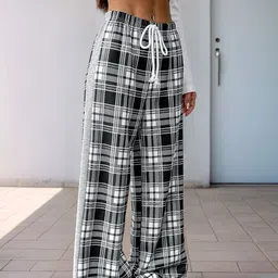 KPOP Women Printed Easy Wash Trousers-picture-38