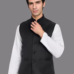 Moda Rapido Satin Nehru Jacket-picture-22