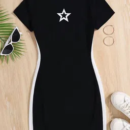 YK Print Bodycon Dress-picture-10