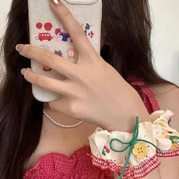 BAESD Women Set of 6 Lace Ponytail Holders image 2