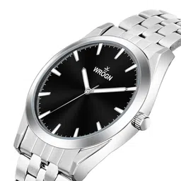 WROGN Men Dial & Bracelet Style Straps Analogue Watch WRNWJ25 Set-72 image 2