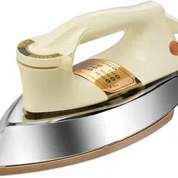 bajaj DHX-9 1000W Heavy Weight Dry Iron with Advance Soleplate and Anti-Bacterial German Coating Technology (#MS440154) 1000 W Dry Iron image 2