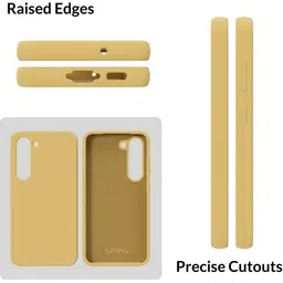 SPRIG Unisex Silicone Samsung Galaxy S23 Impact Resistant Back Case image 4