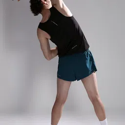 AGUANTE Men Solid Round Neck Sleeveless Tank Innerwear Vests image 3