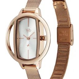 Fastrack Women Dial & Stainless Steel Straps Watch FV60037WM02W image 2