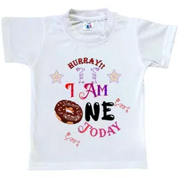 Cute Pals Kids-Unisex White Cotton Graphic Printed Tshirts-picture-51