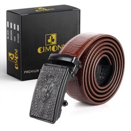 CIMONI Men Synthetic Leather Formal Belt-picture-18