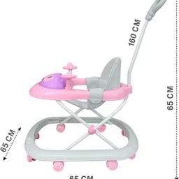 sezhumai traders Musical Activity Walker With Parent Rod image 5