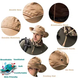 Gustave UV Protection Foldable Sun Hat image 4