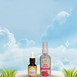 RISHIKAHERBALS Set Of 2 Kumkumadi Tailam - 30 ml & Rose Water - 100 g-image-48