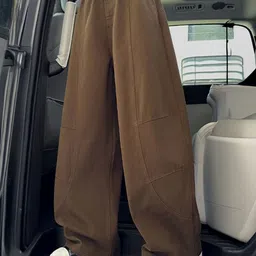 LULU & SKY Girls High-Rise Easy Wash Trousers image 5