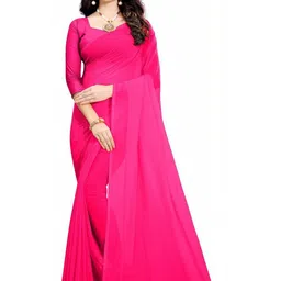 FANCYNINE Poly Georgette Saree-picture-20