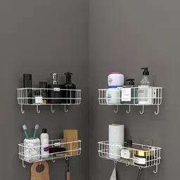 JD FRESH White Set of 4 Water Resistant Multi-Utility Organisers-image-89