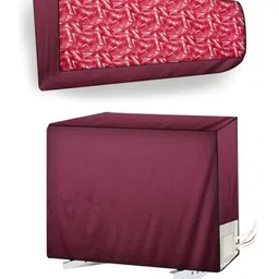 The Furnishing Tree Maroon Plastic Air Conditioner Cover-picture-18