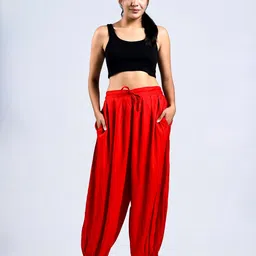 PalloStyle Women Flared Knitted Ethnic Palazzos image 3