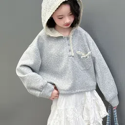 LULU & SKY Girls Hooded Sweatshirt image 3