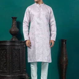 EKYAA Men Printed Thread Work Kurta-picture-36