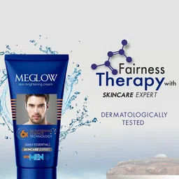 MEGLOW Brightening Radiance Men Set Of 2 Face Cream- 50g Each image 4