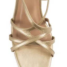 Lino Perros Women Open Toe Block Gladiators image 3