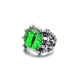 Teeragaj Unisex Stainless Steel Adjustable Finger Ring-image-96