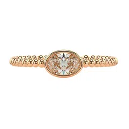 VALANOVA Women Rose Gold Ring Diamond-picture-22