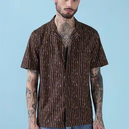 SHOWOFFFF Men Comfort Printed Casual Shirt image 4
